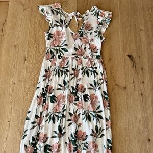 Roxy women’s summer dress flowers m